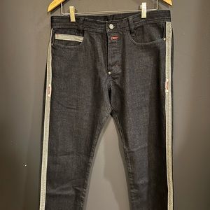 Rare opportunity to buy a pair of Vintage Nasty Pig denim jeans.
